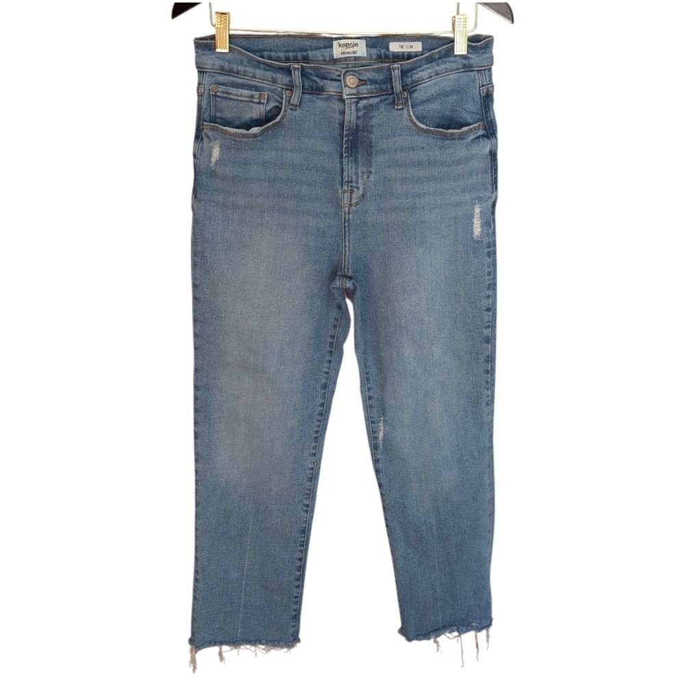 Kensie Women's Vintage Luxe The Slim Medium Wash Jeans 10/30